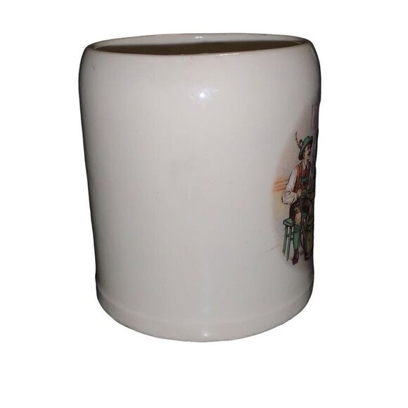 Vintage Erphila Czechoslovakia Stein Pub Theme 1/2 Liter Mug Beer Classic Style - Picture 8 of 11